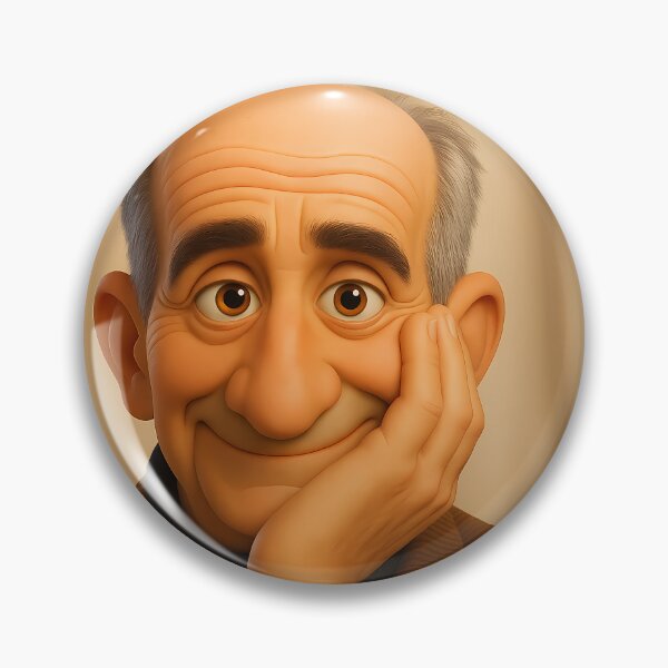 Item preview, Louis de Funès in cartoon style designed and sold by malero-design.