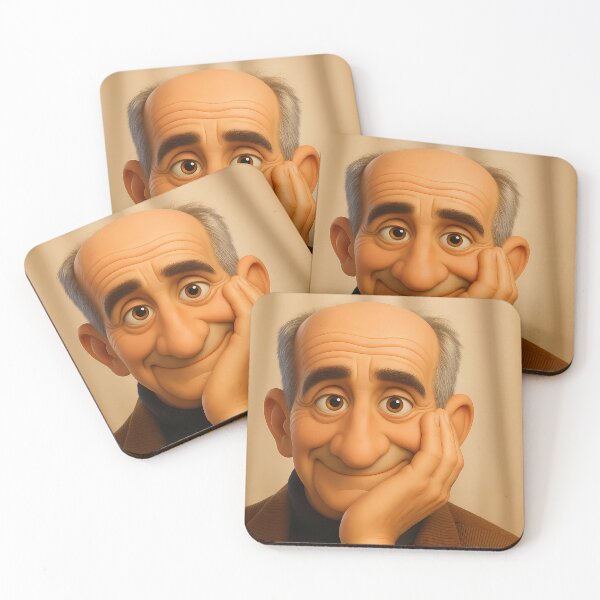 Item preview, Louis de Funès in cartoon style designed and sold by malero-design.