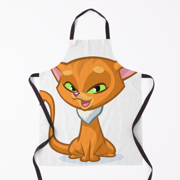 Item preview, Happy Cartoon ChimPlayful Orange Cartoon Cat – Cute ¾ View Kitty Illustrationpanzee Holding Blank Wooden Sign – Fun Customizable Design designed and sold by TeesHearts100.