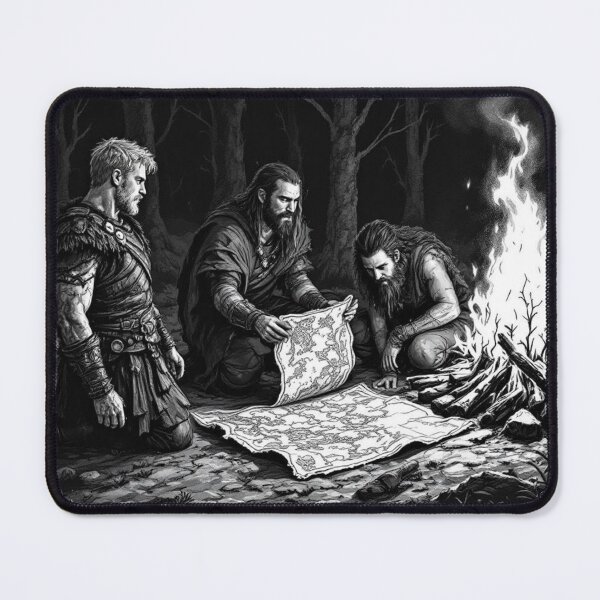 Item preview, Around the campfire: preparing for an expedition designed and sold by jefboutique6150.