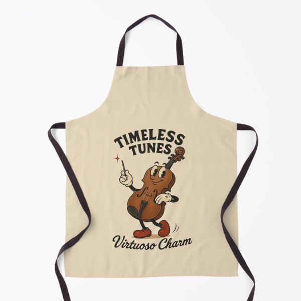 Item preview, Virtuoso Violin Vic – Vintage Classic Violin Cartoon designed and sold by HoopeStylee.
