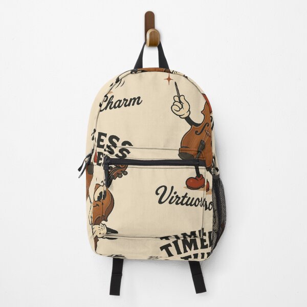 Item preview, Virtuoso Violin Vic – Vintage Classic Violin Cartoon designed and sold by HoopeStylee.