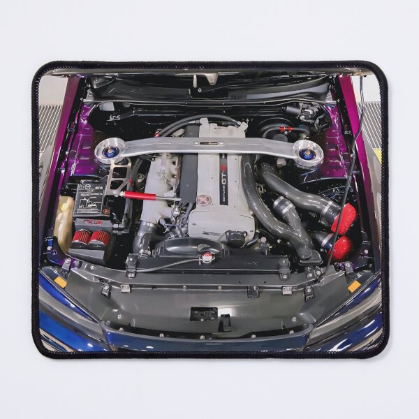 Item preview, Nissan GT-R R34 Engine Bay – RB26DETT Art designed and sold by PosterFuel.