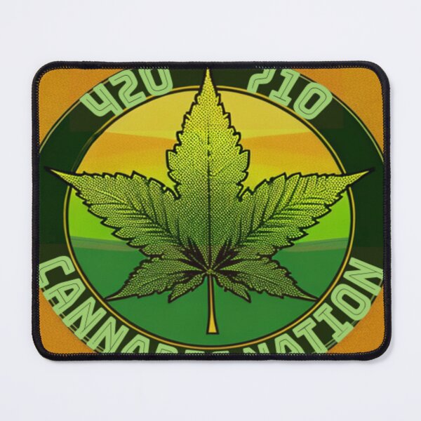 Item preview, Tribute to Cannabis – Emerald Majesty in Bloom designed and sold by KoliBabb.