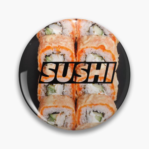 Item preview, Crispy Tempura Sushi Rolls with Vibrant Orange Tobiko designed and sold by Leaf & Layer.