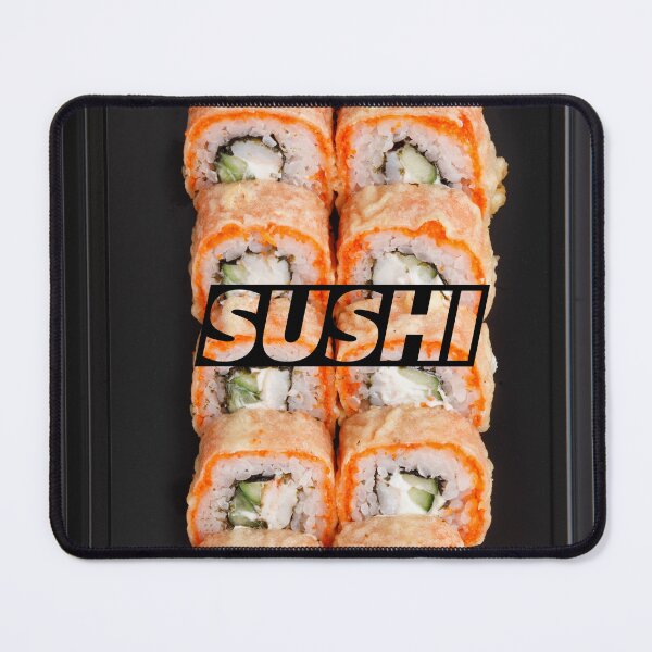 Item preview, Crispy Tempura Sushi Rolls with Vibrant Orange Tobiko designed and sold by Leaf & Layer.