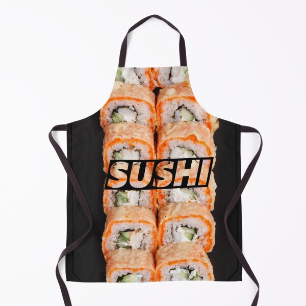 Item preview, Crispy Tempura Sushi Rolls with Vibrant Orange Tobiko designed and sold by Leaf & Layer.