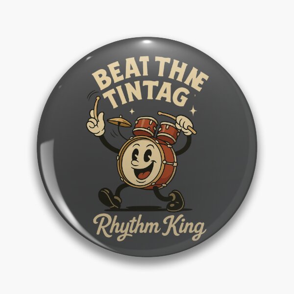 Item preview, Bouncy Drum Danny – Retro Cartoon Drum Kit designed and sold by HoopeStylee.