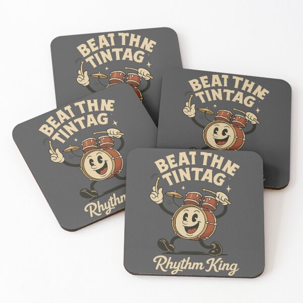 Item preview, Bouncy Drum Danny – Retro Cartoon Drum Kit designed and sold by HoopeStylee.