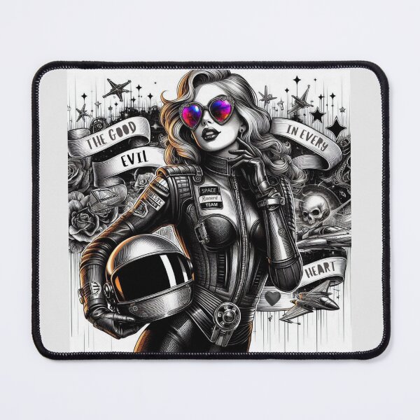 Item preview, SciFi Racer Heart Grunge designed and sold by Voodoo Store Paranormal Collections.