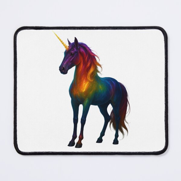 Item preview, Glowing Rainbow Unicorn designed and sold by GloriousArtSKD.