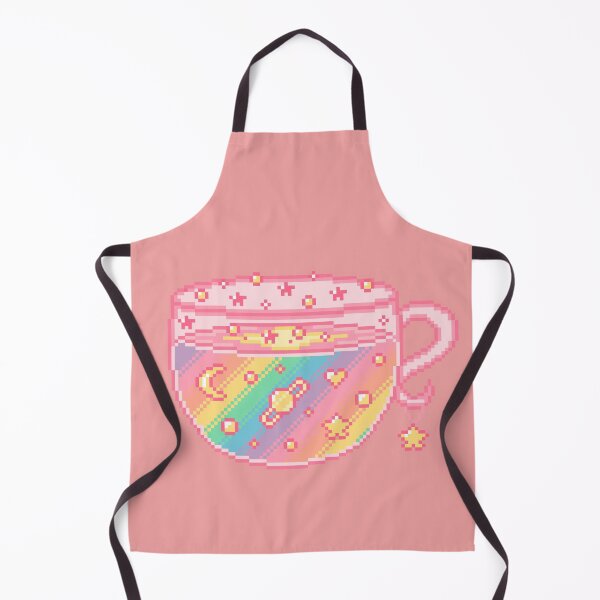 Item preview, Rainbow Tea Pixel Art designed and sold by AlleenasPixels.