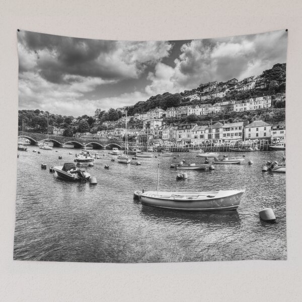 Item preview, The River Looe, Cornwall, England, Black And White designed and sold by Paul Thompson Photography.