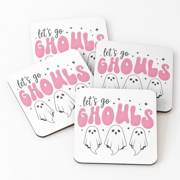 Item preview, "Let's Go Ghouls" Cute Halloween Ghosts Design designed and sold by Snifferius.