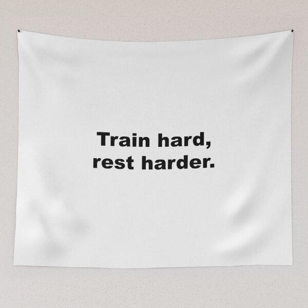 Item preview, Train hard, rest harder. designed and sold by SketchPed.