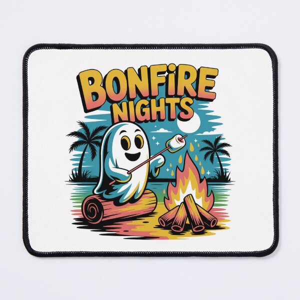 Item preview, Bonfire Nights - Ghost on Beach designed and sold by theartfulaspie.