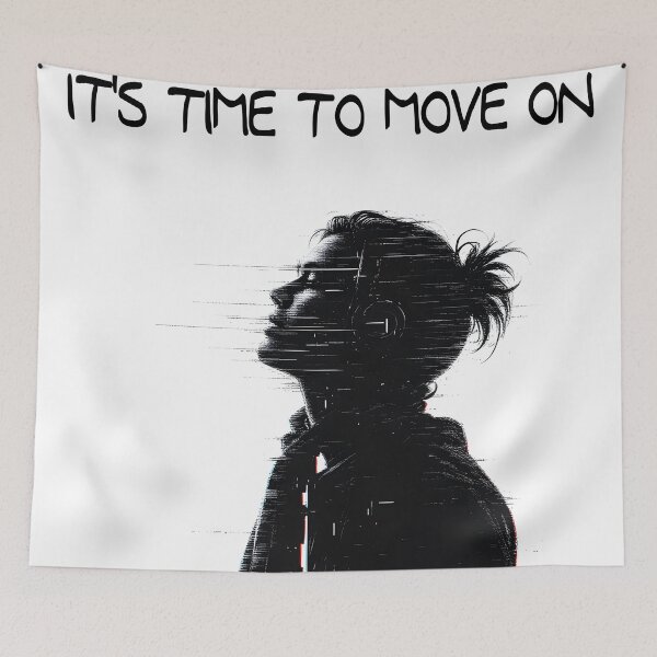 Item preview, It's time to move on designed and sold by KUBANOPLUS ART.