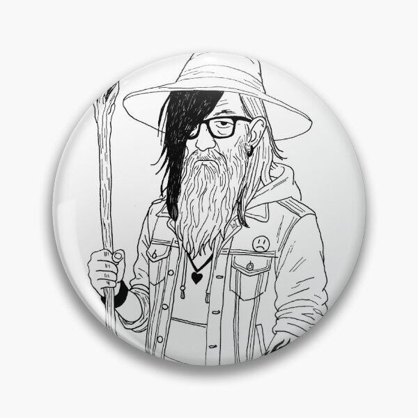Item preview, Emo Gandalf designed and sold by Purrgatory Pop.