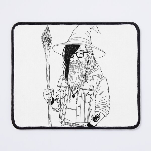 Item preview, Emo Gandalf designed and sold by Purrgatory Pop.
