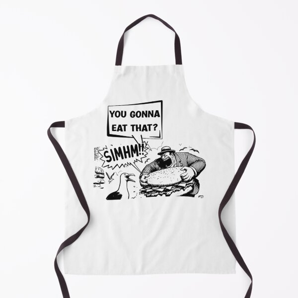 Item preview, You Gonna Eat That? – Funny Retro Comic Seagull Sandwich designed and sold by Fragy72.