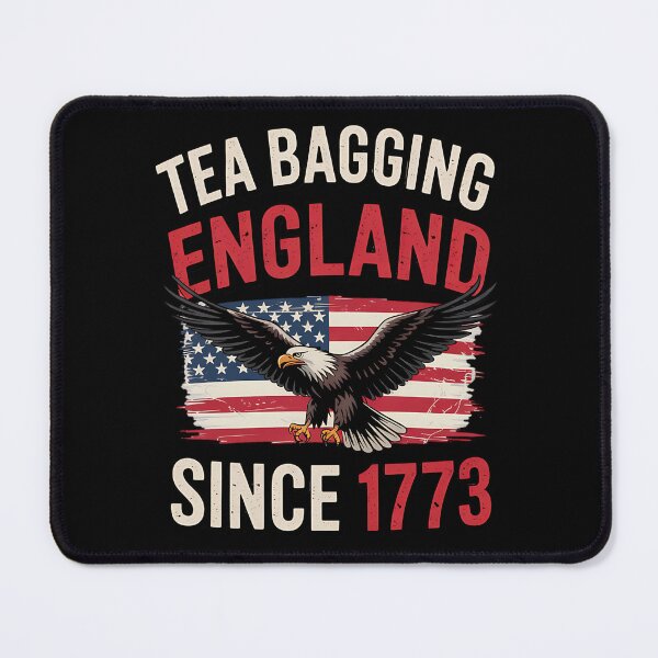 Item preview, Tea Bagging England Since 1773 4th Of July Vintage Retro designed and sold by BakeryDozen.