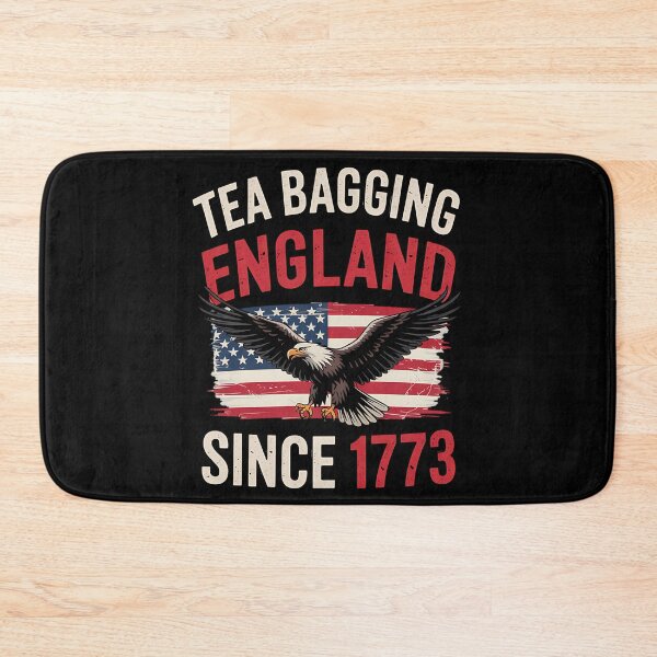 Item preview, Tea Bagging England Since 1773 4th Of July Vintage Retro designed and sold by BakeryDozen.