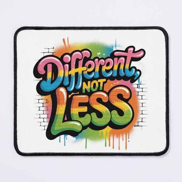 Item preview, Different Not Less Graffiti PNG designed and sold by theartfulaspie.
