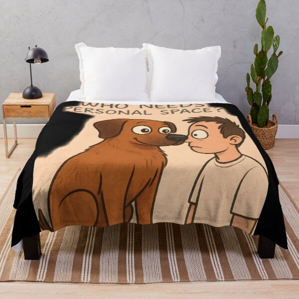 Item preview, WHO NEEDS PERSONAL SPACE? designed and sold by Uglyandcute.