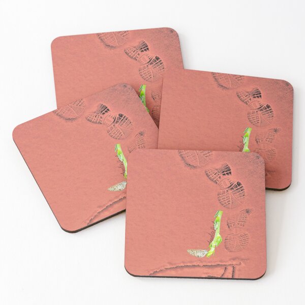 Item preview, Footsteps & Broken Heart RZ Pink  2/23 designed and sold by Unlimited Imagination .
