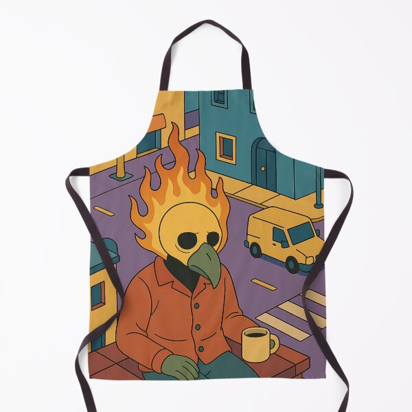 Item preview, 760bird – Morning Flame Coffee on the Roof T-Shirt designed and sold by BambaKchula.