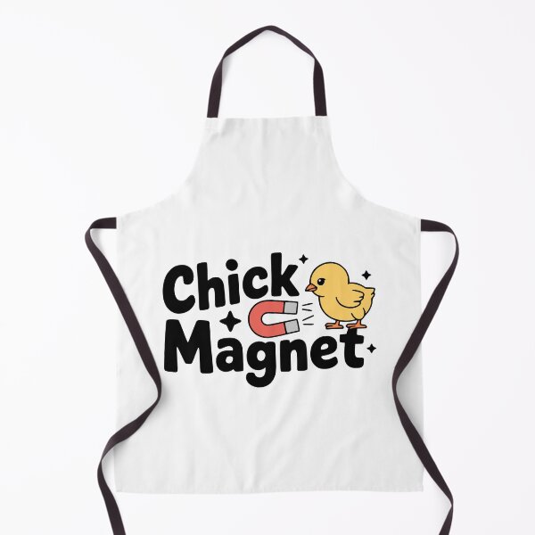 Item preview, Chick Magnet! Cute Chick Pun designed and sold by PMCreative.