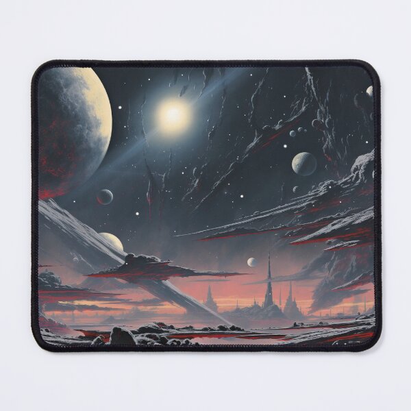 Item preview, 1950s Cosmic Atomic Age Retro Sci‑Fi Graphic designed and sold by Jcat7.