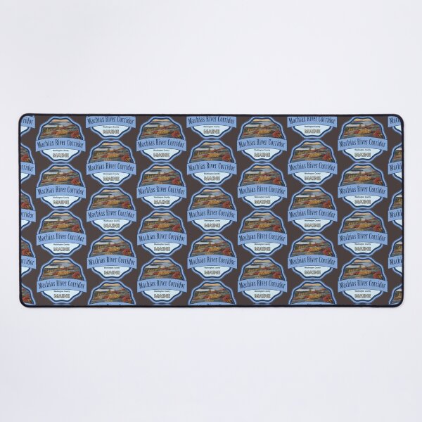 Item preview, Machias River Corridor, Washington County, Maine designed and sold by Wanderful-roads.