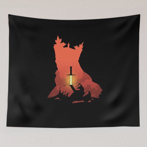 Item preview, King Arthur Silhouette Art designed and sold by Artsilhouette.