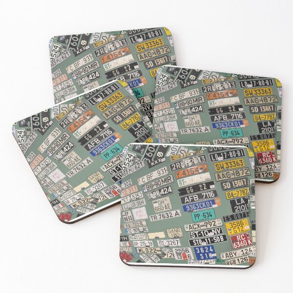 Item preview, World license plates designed and sold by makailadawn.