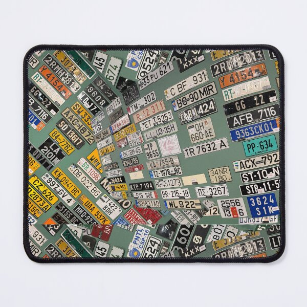 Item preview, World license plates designed and sold by makailadawn.