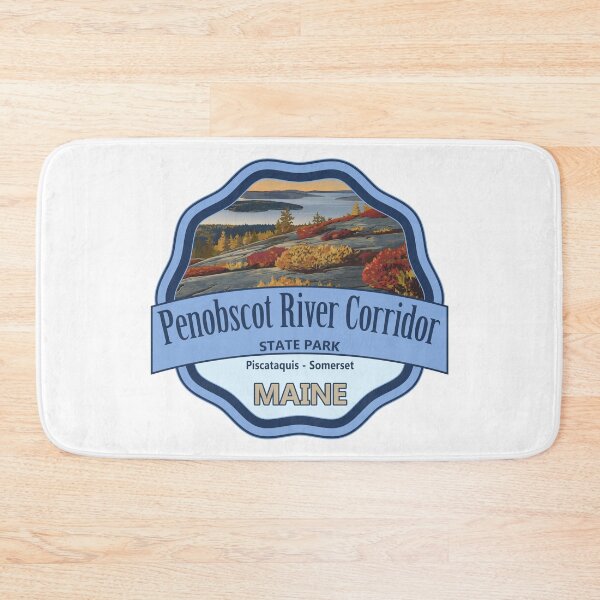 Item preview, Penobscot River Corridor, Piscataquis - Somerset, Maine designed and sold by Wanderful-roads.