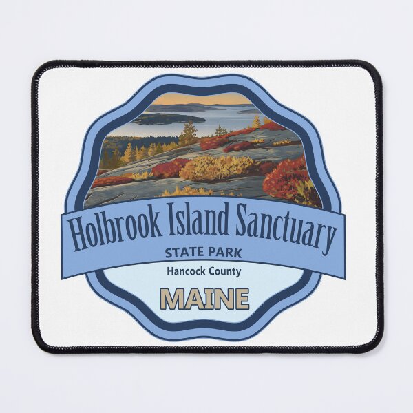 Item preview, Holbrook Island Sanctuary State Park, Hancock County, Maine designed and sold by Wanderful-roads.