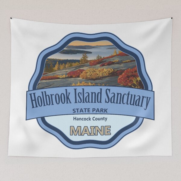 Item preview, Holbrook Island Sanctuary State Park, Hancock County, Maine designed and sold by Wanderful-roads.