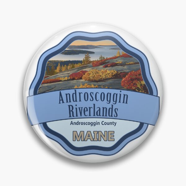 Item preview, Androscoggin Riverlands, Androscoggin County, Maine designed and sold by Wanderful-roads.