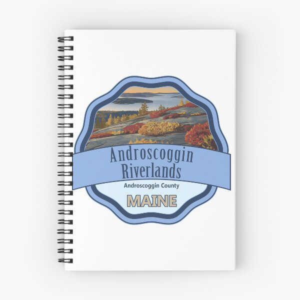 Item preview, Androscoggin Riverlands, Androscoggin County, Maine designed and sold by Wanderful-roads.