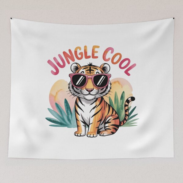 Item preview, Cool Cartoon Tiger designed and sold by ArtQueen777.