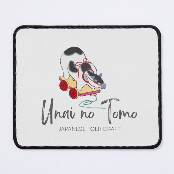 Item preview, Pulling Hariko Cow – Japanese Folk Toy from Unai no Tomo Series designed and sold by tokomoroJP.
