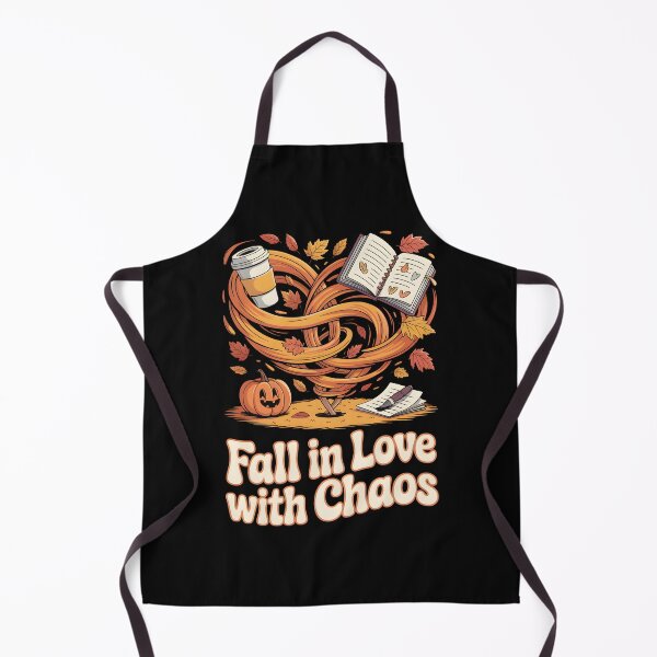 Item preview, Fall in Love with Chaos – Whimsical Autumn Journal Art designed and sold by LaLi-Designs.
