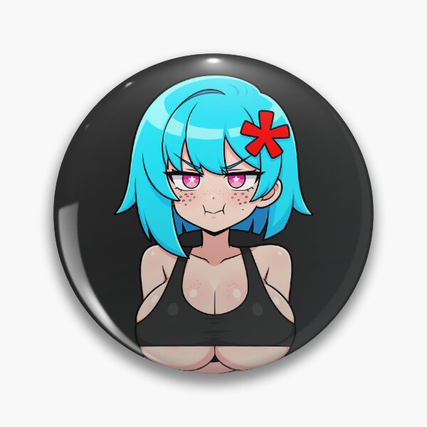 Item preview, Cute Angry Anime Girl Sticker – Kumi (Original Character Art) designed and sold by Kumi-dsgn.