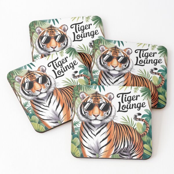 Item preview, Cool Cartoon Tiger designed and sold by ArtQueen777.