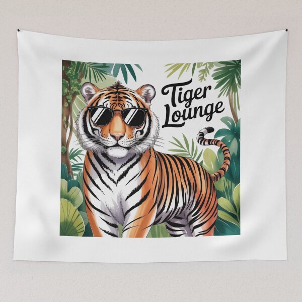 Item preview, Cool Cartoon Tiger designed and sold by ArtQueen777.