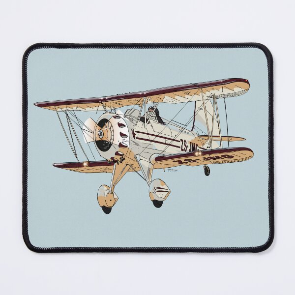 Item preview, Waco Classic Aircraft Digital Illustration designed and sold by GeraldSmithArt.