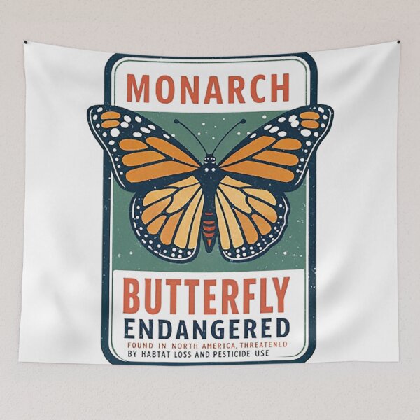 Item preview, Monarch Butterfly - Endangered designed and sold by likbatonboot.