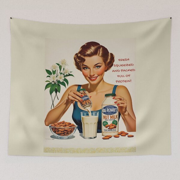 Item preview, Big Richard's Nut Milk designed and sold by NicMacTees.